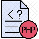 Archivo Php Computadora Documento Php Icono