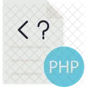 Archivo Php Computadora Documento Php Icono