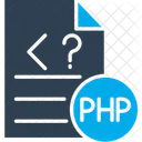 Archivo Php Computadora Documento Php Icono