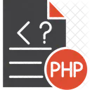 Archivo Php Computadora Documento Php Icono