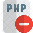 Archivo php menos  Icon