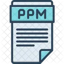 Ppm Doc Documento Icono