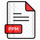 Ppm Archivo Formato Icono