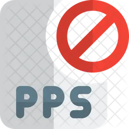 Archivo pps prohibido  Icon