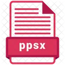 Ppsx Archivo Formatos Icono