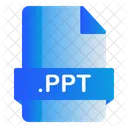 Ppt Extension Archivo Icon