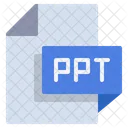 Archivo ppt  Icon