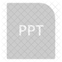 Ppt Extension Archivo Icon