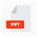 Ppt Archivo Formato Icon