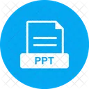 Ppt Archivo Extension Icon