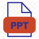 Archivo ppt  Icon