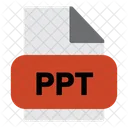 Archivo ppt  Icon