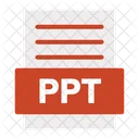 Archivo ppt  Icon