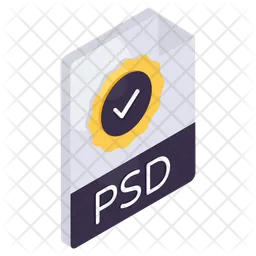 Archivo psd  Icono