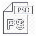 Psd Psd Diseno Icono