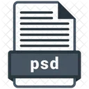 Psd Archivo Formatos Icon