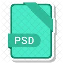 Psd Archivo Formato Icono