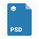 Psd Documento Formato Icono