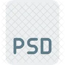 Archivo psd  Icon