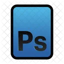 Archivo Adobe Ps Icono