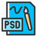 Archivo Psd Psd Adobe Icon