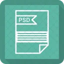 Psd Archivo Formato Icono