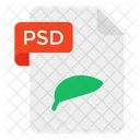 Archivo psd  Icono