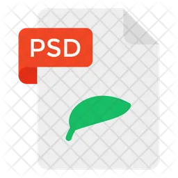 Archivo psd  Icono