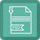 Psd Archivo Formato Icono