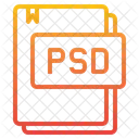 Archivo psd  Icon