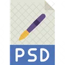 Archivo psd  Icon