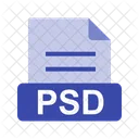 Psd Archivo Extension Icono