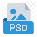 Psd Archivo Extension Icono