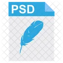 Archivo psd  Icon