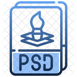 Archivo psd  Icono