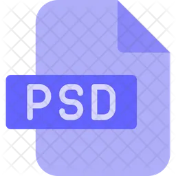 Archivo psd  Icono