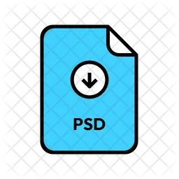 Subir archivo-psd  Icono