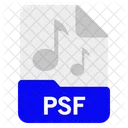 Psf Archivo Formato Icono