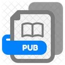 Archivo Pub Pub Editor Icono