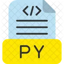Archivo Python Codificacion Extension Icono