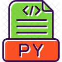 Archivo Python Codificacion Extension Icono