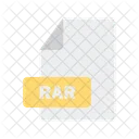 Rar Archivo Formato Icono