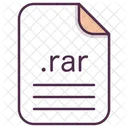 Rar Archivo Documento Icono