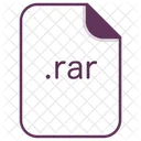 Rar Archivo Documento Icono