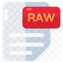 Archivo RAW  Icono