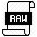 Archivo RAW  Icono