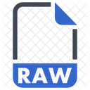 Archivo RAW  Icono