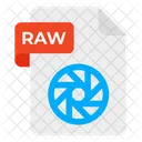 Archivo RAW  Icono