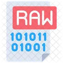 Archivo RAW  Icono