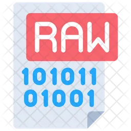 Archivo RAW  Icono